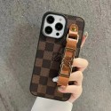 Louis Vuitton  leather belt stand iPhone 15 14 13 Pro Max 15 plus case cover Fashion iPhone 15 14/13/12/11 pro xr/xs  Brand Full Cover  iPhone 15 pro 13/14 15 Pro Max Case 