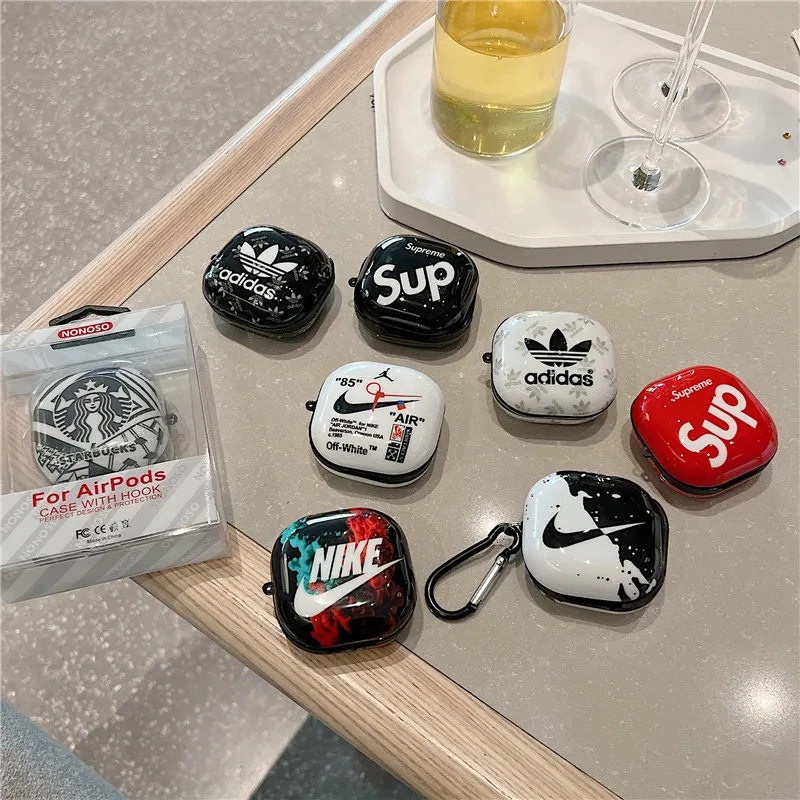 Luxury designer starbucks adidas nike Supreme  airpods 4 3 2 pro2 case cover