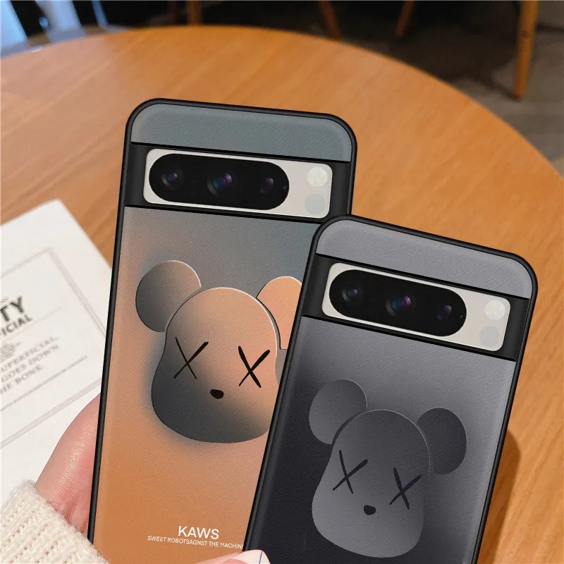 kaws google pixel 8a 8 pro 7a samsung s24 case covergoogle pixel 8 pro 7a 6 Case Custodia Hulle FundaShockproof Protective Designer kaws galaxy s24 plus iphone 15 Case