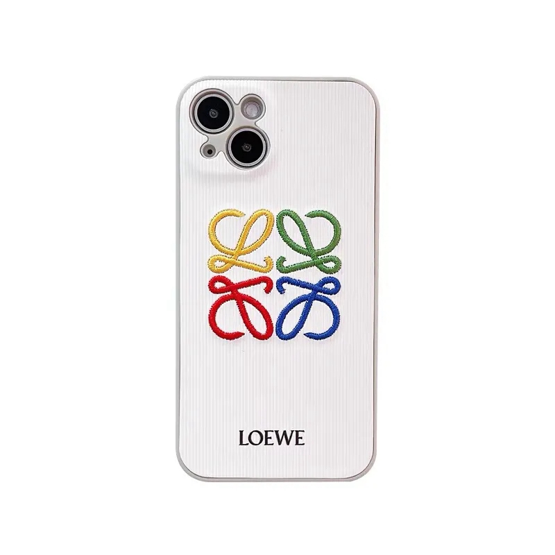 LOEWE iPhone 16 pro 13/14 15 Pro Max Case Custodia Hulle Fundaoriginal luxury fake case LOEWE iphone xr xs max16 15 14/12/13 pro max